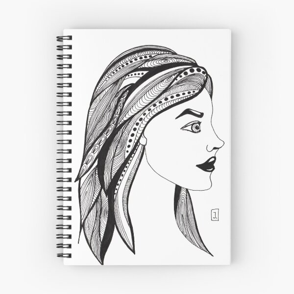 Item preview, Girl with beautiful hair designed and sold by klabukova-y.