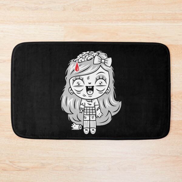 Item preview, Cute Zombie Girl Smiling designed and sold by SpreadForSatan.