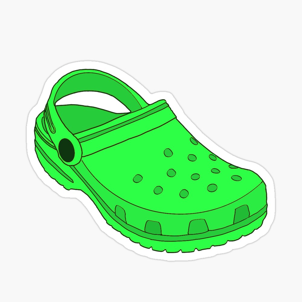 Crocs Themed Die Cut Sticker, Crocs Are Life, Funny Sticker, Humorous Gift,  Laptop Decal, Crocs Shoes, Quirky - Etsy