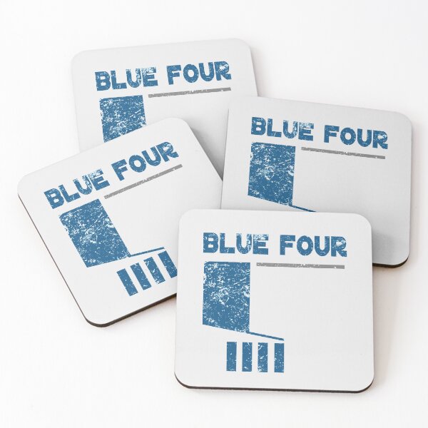 Item preview, Blue 4 designed and sold by SideQuest - Scribbled Chaos!.