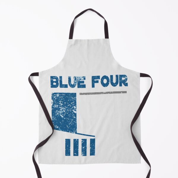 Item preview, Blue 4 designed and sold by SideQuest - Scribbled Chaos!.