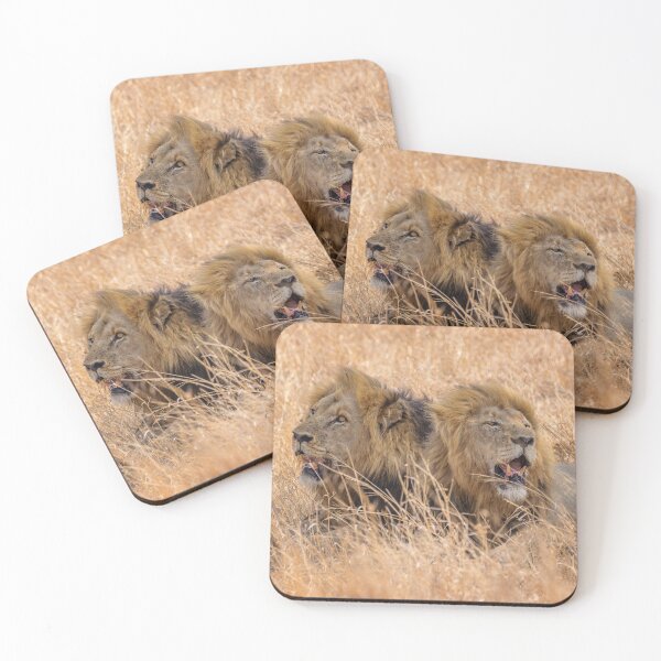 Item preview, Brother Lions in the Grass designed and sold by hebrideslight.