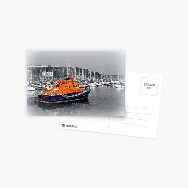 Girvan Lifeboat Postcard