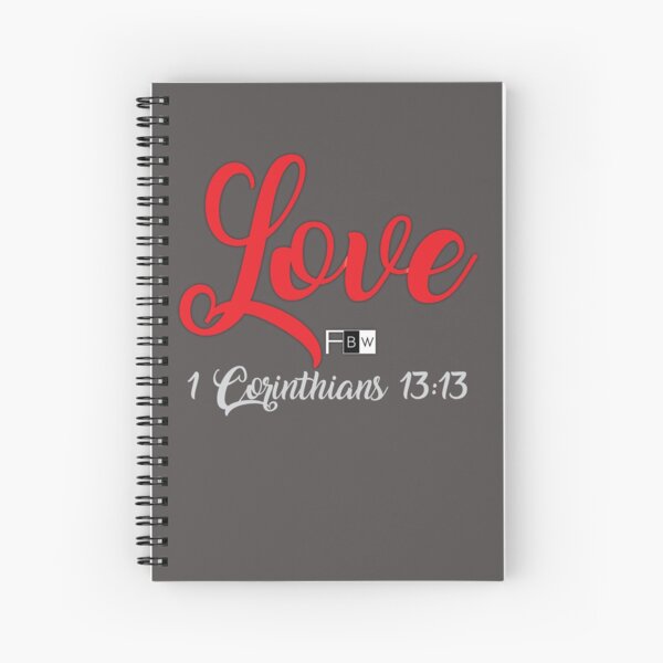 Love Spiral Notebook