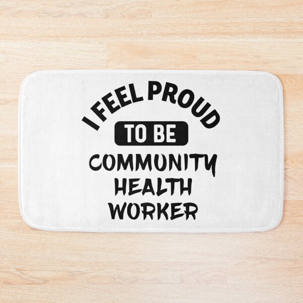 Item preview, I feel Proud to be community health worker designed and sold by bumperapparels.