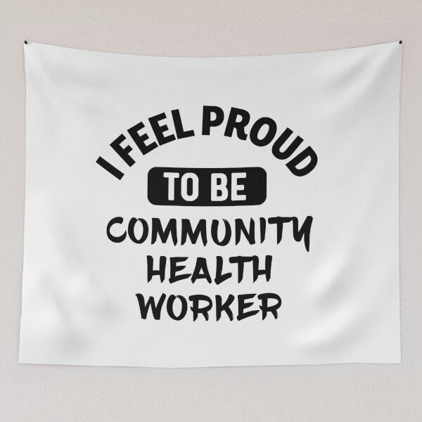 Item preview, I feel Proud to be community health worker designed and sold by bumperapparels.