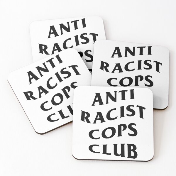Item preview, ANTI RACIST COPS CLUB designed and sold by Maddie Made.