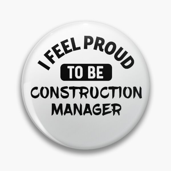 Item preview, I feel Proud to be construction manager designed and sold by bumperapparels.