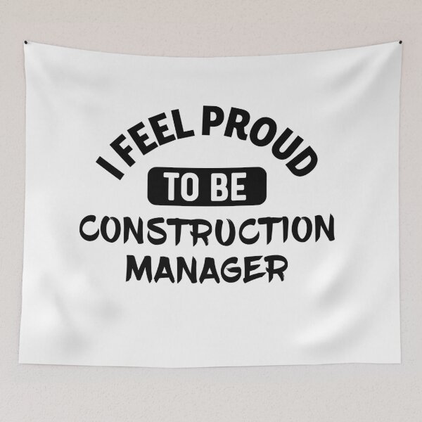 Item preview, I feel Proud to be construction manager designed and sold by bumperapparels.