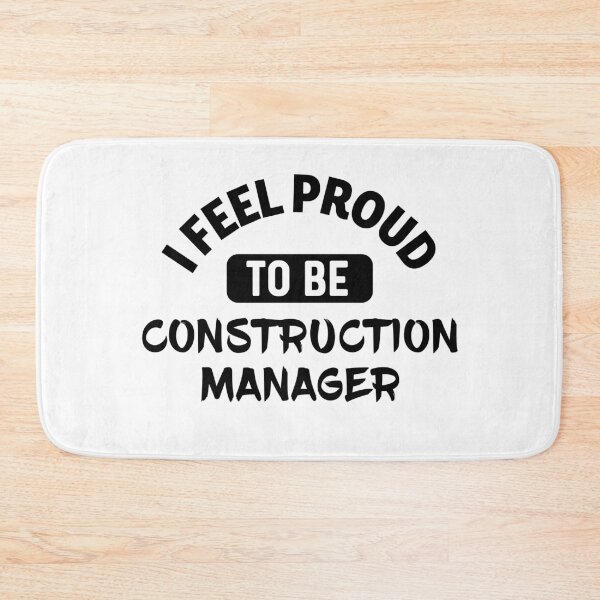 Item preview, I feel Proud to be construction manager designed and sold by bumperapparels.
