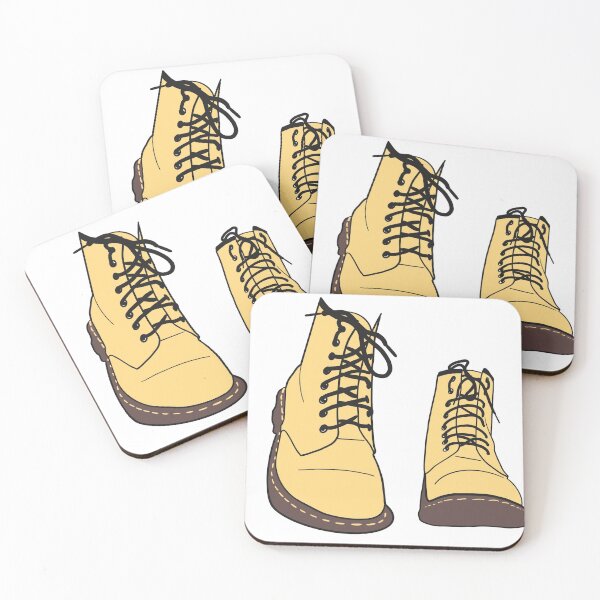 Item preview, yellow doc martens designed and sold by RissaGrillo.