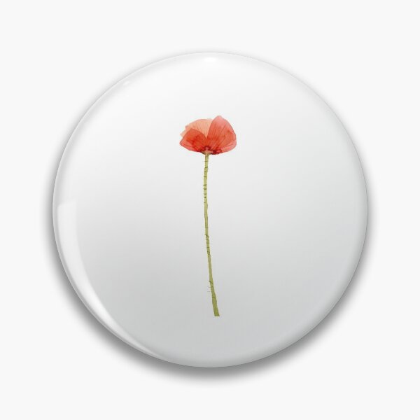 Item preview, Red Poppy solitaire designed and sold by Ivy & Foxglove Designs.