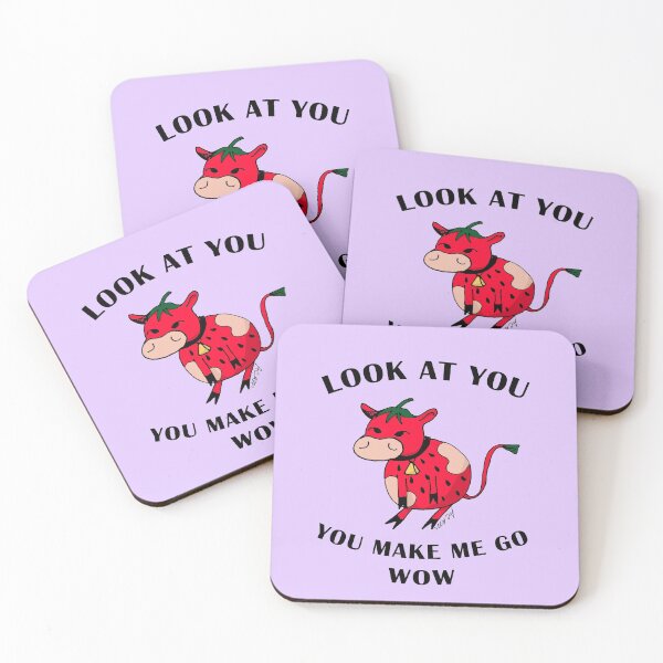 Item preview, Look at you strawberry cow you make me go wow designed and sold by acamilu.
