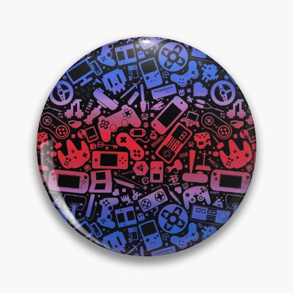Item preview, Gamer Pattern Red, White and Blue designed and sold by Jarrod Vandenberg.