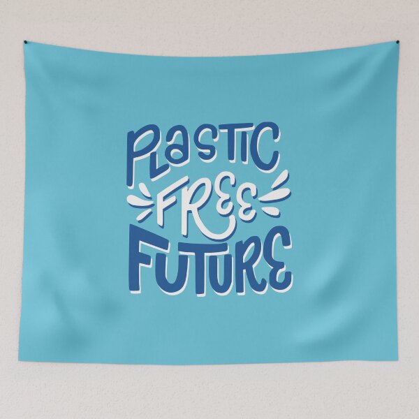 Item preview, Plastic Free Future - Say No To Plastic designed and sold by CrystalCrush.