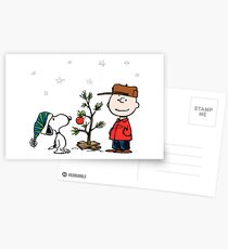 A Charlie Brown Christmas Postcards