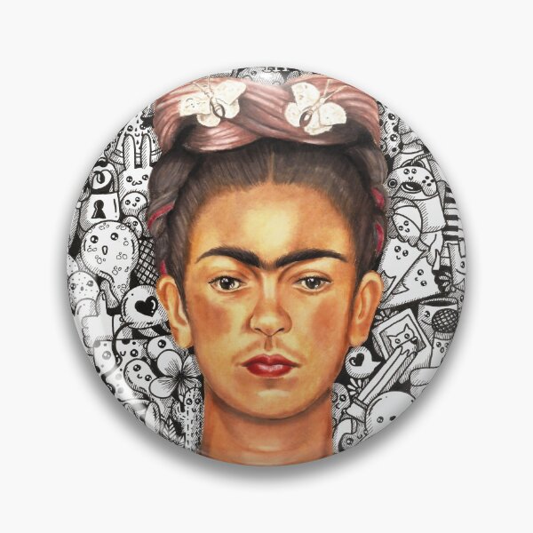 Item preview, Frida doodle designed and sold by DoughtycreARTiv.