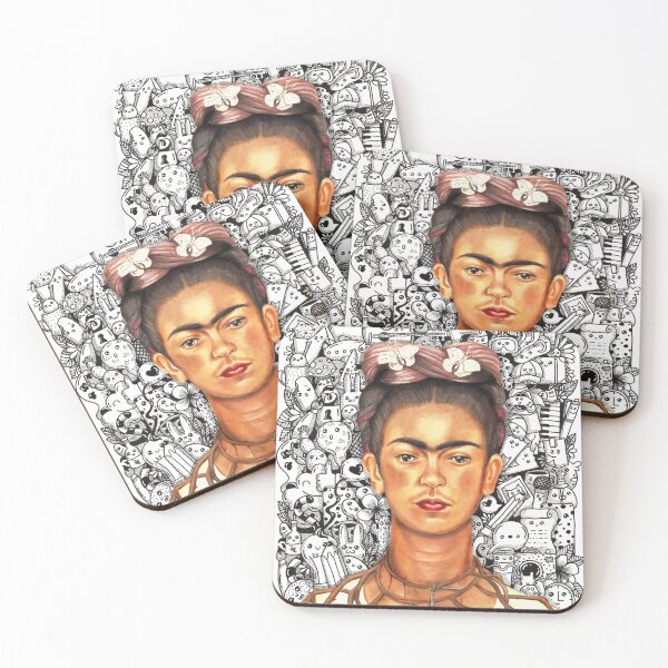 Item preview, Frida doodle designed and sold by DoughtycreARTiv.