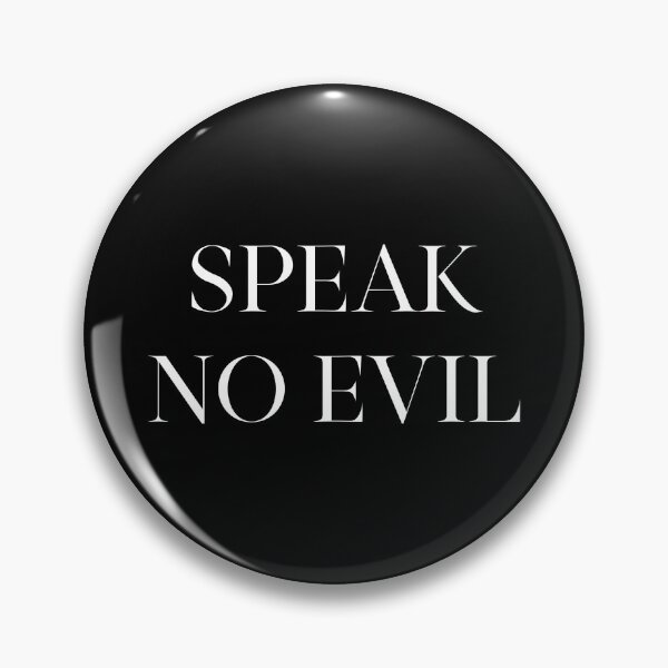 Item preview, Speak No Evil Mask designed and sold by thetshirtworks.