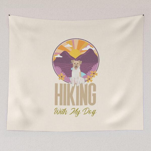 Item preview, Hiking Dog designed and sold by natural-20s.