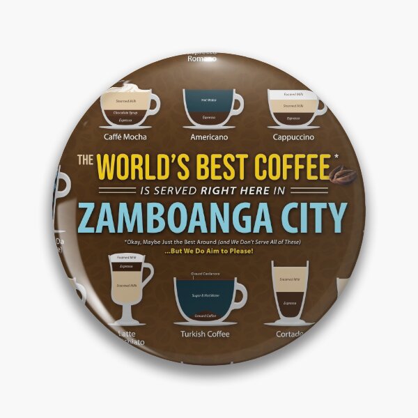 Item preview, Zamboanga City, Philippines, Zamboanga del Sur Coffee Types Chart designed and sold by Coffee-Meme.