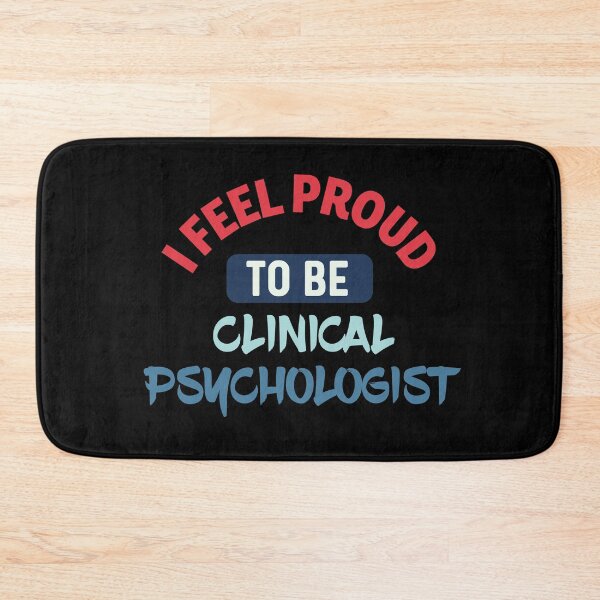 Item preview, I feel Proud to be clinical psychologist retro designed and sold by bumperapparels.