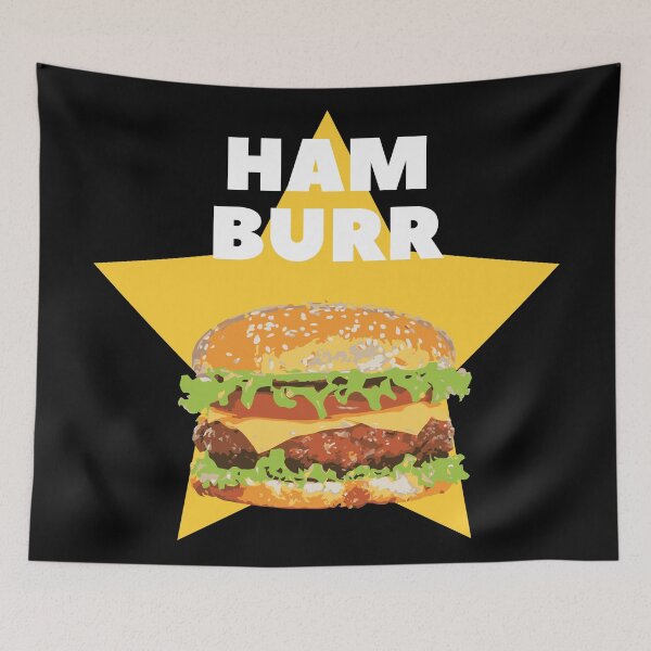 Item preview, Hamburrger ham burr designed and sold by violetcho.