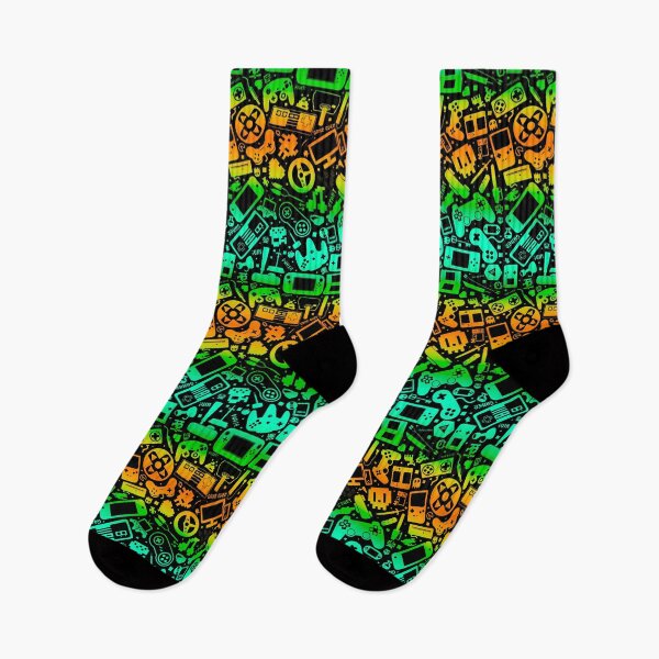 Item preview, Video Gamer Pattern Vivid Tropical designed and sold by Jarrod Vandenberg.