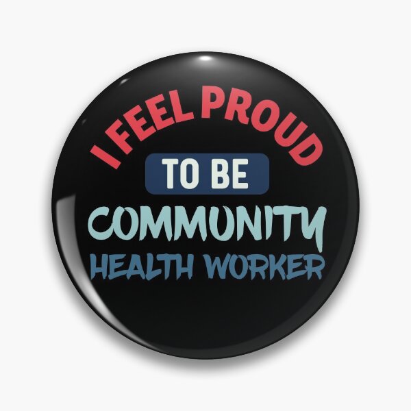 Item preview, I feel Proud to be community health worker retro designed and sold by bumperapparels.