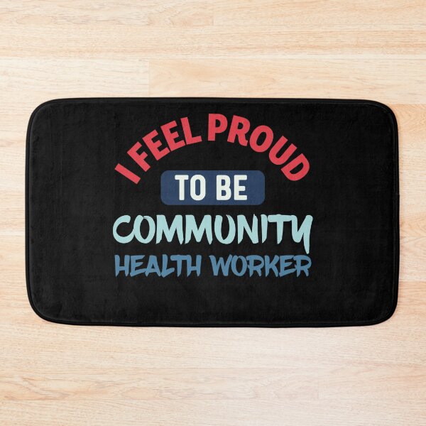 Item preview, I feel Proud to be community health worker retro designed and sold by bumperapparels.