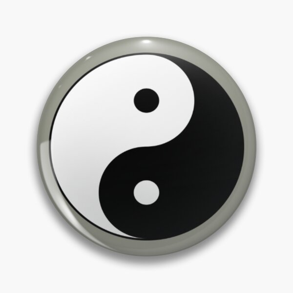 Item preview, Yin And Yang Repeating Pattern (Heather Grey Background) designed and sold by Pendy777.