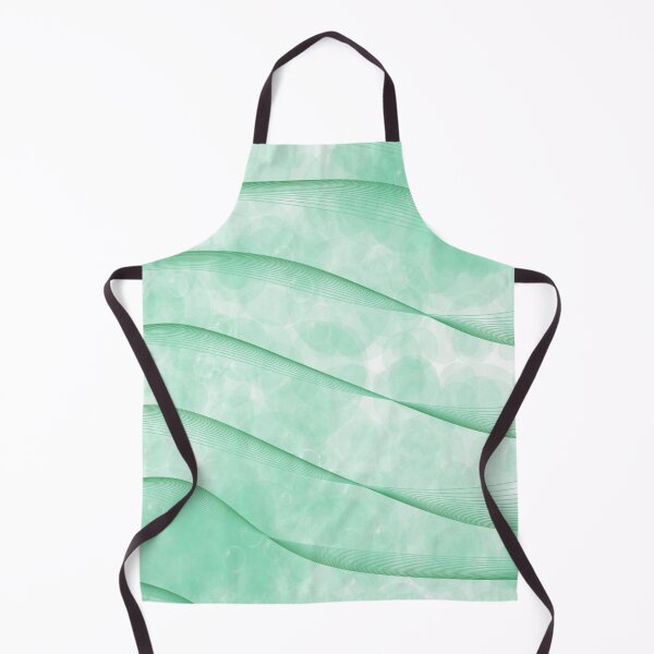Item preview, Green waves designed and sold by Abstractlara.