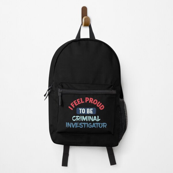 Item preview, I feel Proud to be criminal investigator retro designed and sold by bumperapparels.