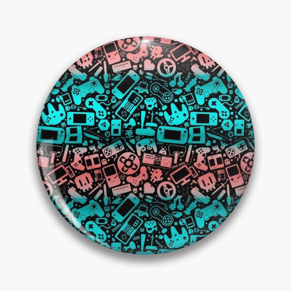 Item preview, Gamer Pattern Pastel designed and sold by Jarrod Vandenberg.