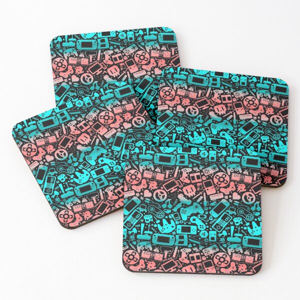 Item preview, Gamer Pattern Pastel designed and sold by Jarrod Vandenberg.