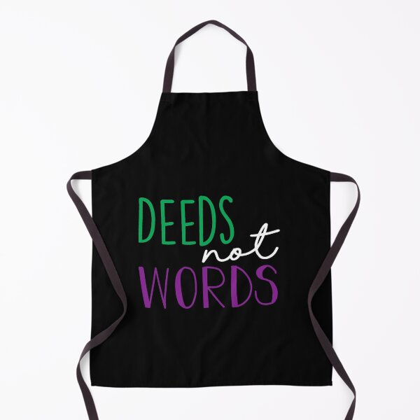 Item preview, Deeds Not Words Large Handlettering designed and sold by MrsJDraws.