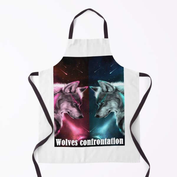 Item preview, Wolves Confrontation designed and sold by StickerNova1.