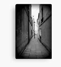 The hidden alley Canvas Print