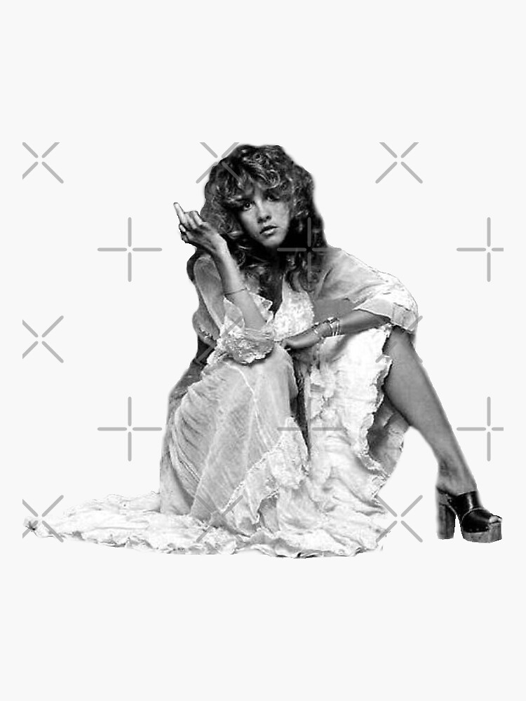 Stevie Nicks Middle Finger Photo (IMPROVED QUALITY) by LowercaseAlmond