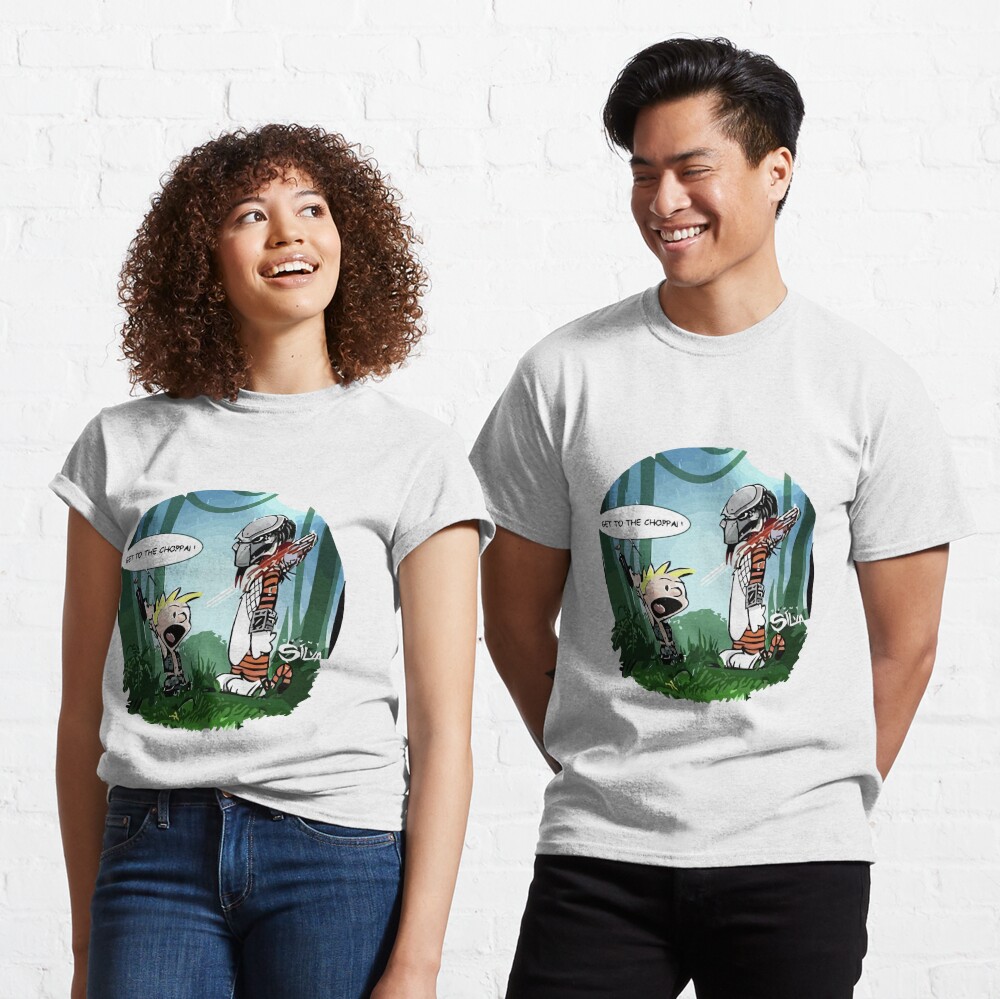 Discover the calvin and hobbes bill watterson Classic T-Shirt