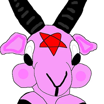 Artwork thumbnail, Little Baphomet by RKSDesigns