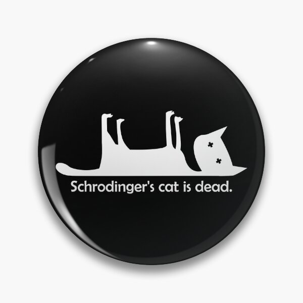 Item preview, Schrodingers cat is dead designed and sold by ramib.