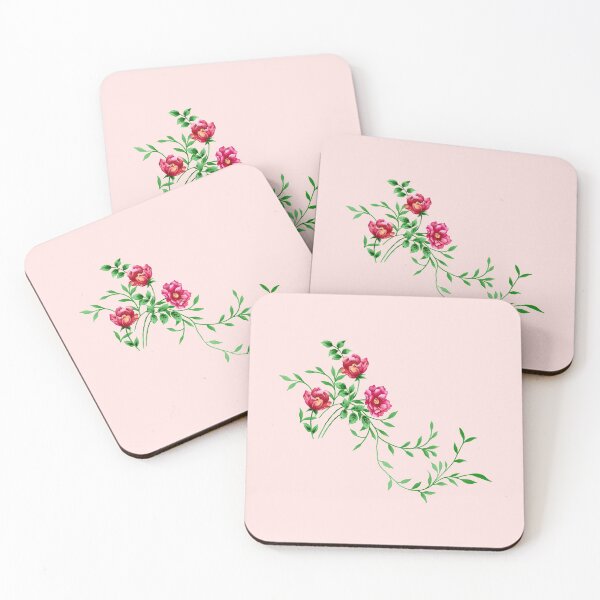Item preview, Floral Art Pink Flower Digital Design  designed and sold by namiranaveed.