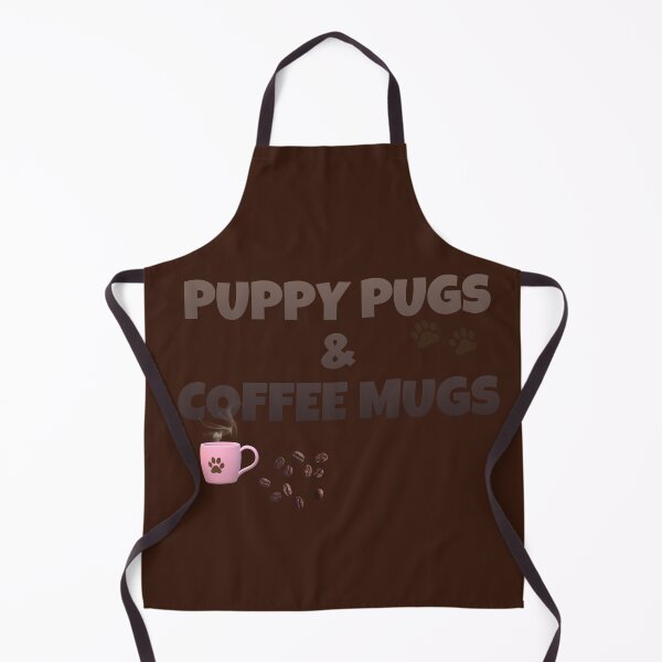 Item preview, Puppy pugs and coffee mugs designed and sold by Khala.
