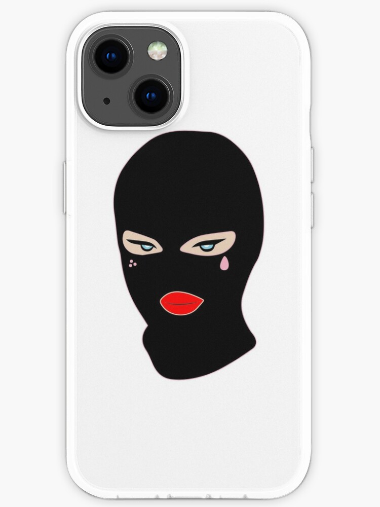 Gangster Ski Mask Illustration Design Iphone Hulle Von Mosala92 Redbubble