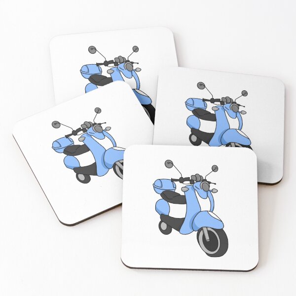 Item preview, Blue Moped designed and sold by elizablock.