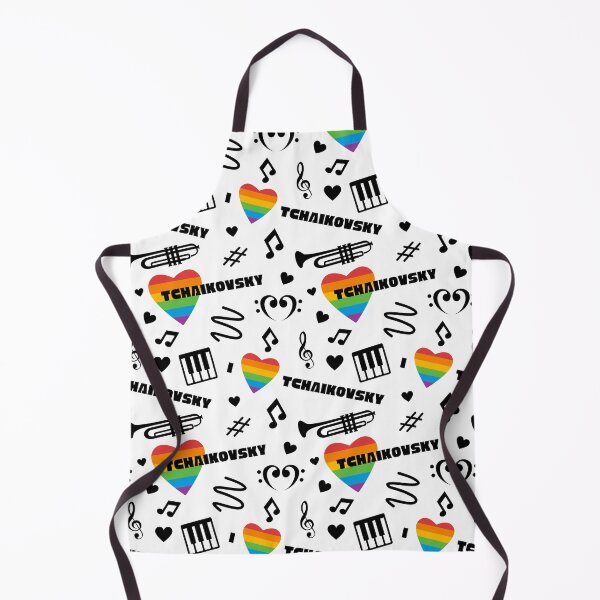 Item preview, I Love Tchaikovsky | Musical Seamless Pattern designed and sold by EarlessPierre.