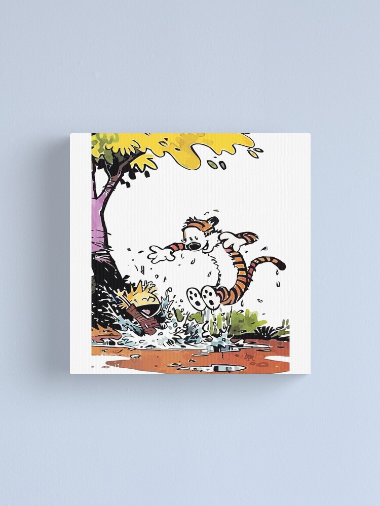 Calvin & shops Hobbes decorative prints wall art 8x8