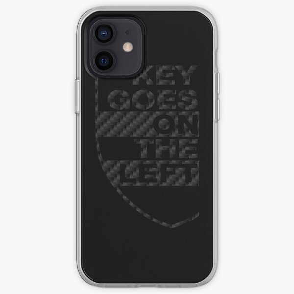 La llave va en el carbono izquierdo Funda blanda para iPhone