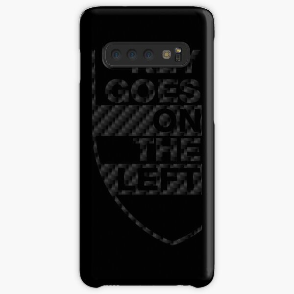 Key Goes on the Left Carbon Samsung Galaxy Snap Case